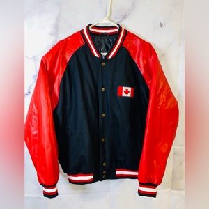 Steve and Barry’s Canada Varsity Jacket Mens Size medium